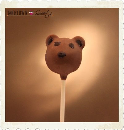 bear cake pops