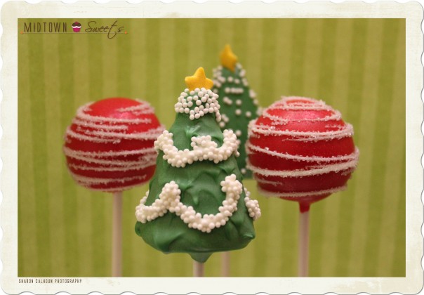 Christmas Themed Cake Pops
