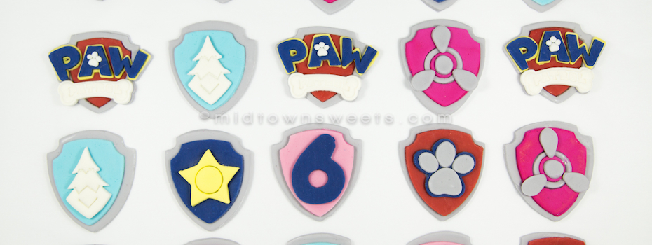 Paw Patrol Cupcake Toppers