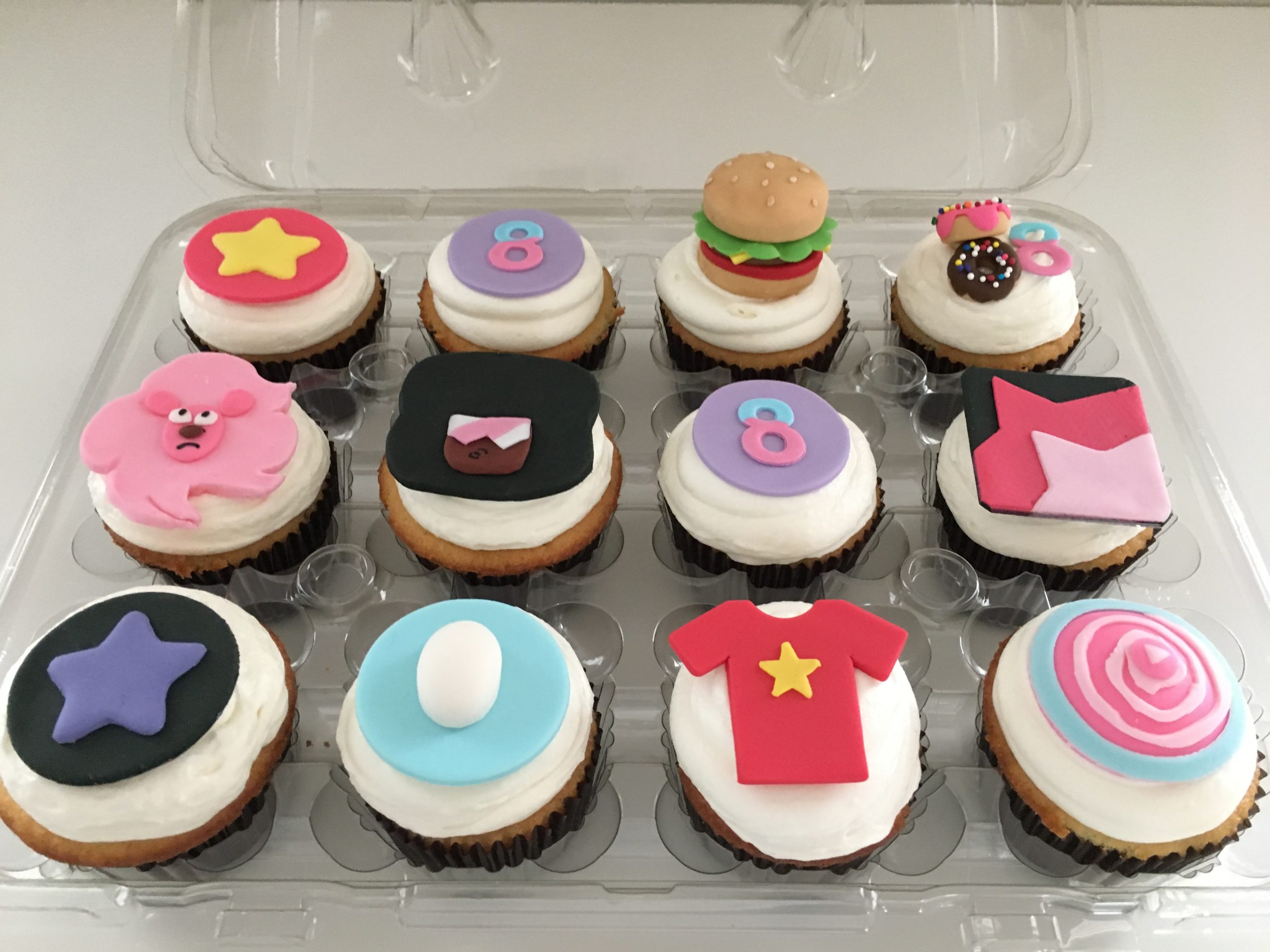 Steven Universe cupcakes – Midtown Sweets